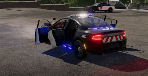 FS19 Charger SRT Police v1.0.0.0 - FS 19 Cars Mod Download