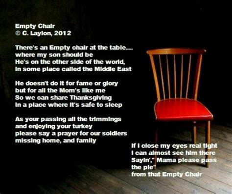 Empty Chair Quotes. QuotesGram