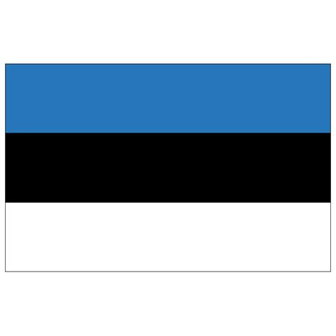 Estonia flag Royalty Free Stock SVG Vector