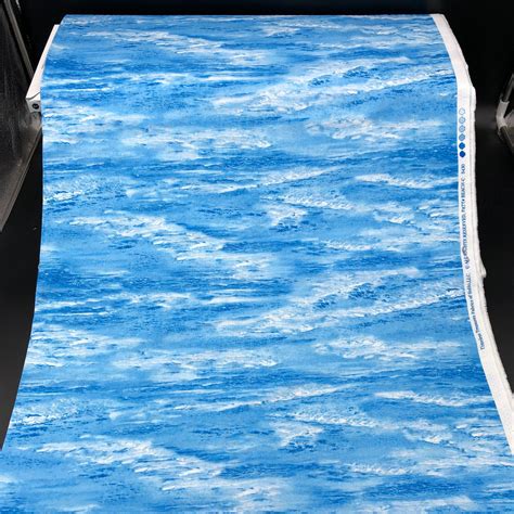 Beach Fabric / 100% Cotton Fabric / Ocean Waves Fabric / Blue | Etsy