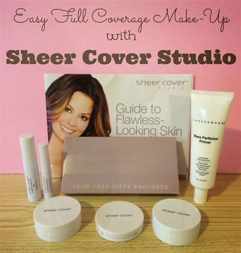 Easy Full Coverage Make-Up with Sheer Cover Studio - First Time Mom and Losing It