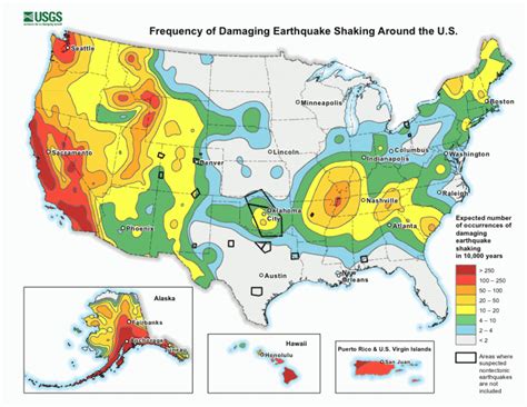 Usgs Earthquake Map Washington State - Printable Map