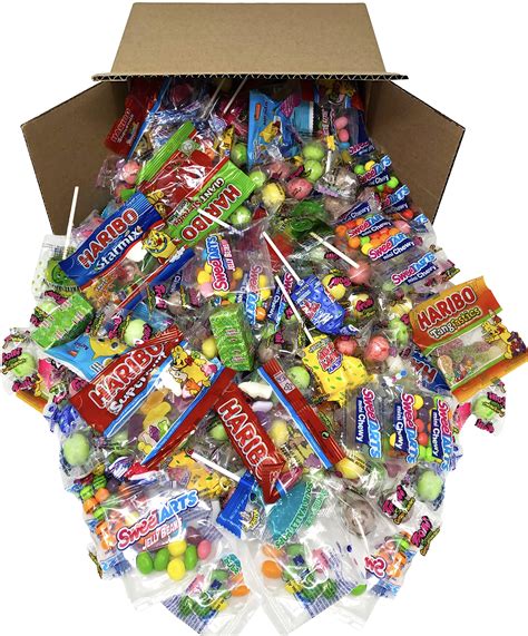 Buy BULK CANDY MIX, 5 LB of Assorted Individually Wrapped, Snack Size ...