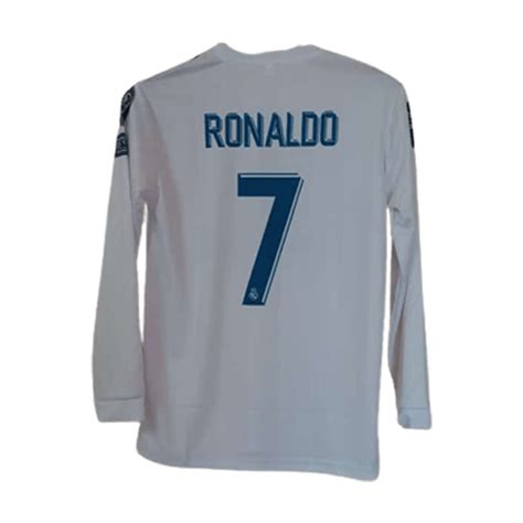 Real Madrid 2017-18 Cristiano Ronaldo Home Jersey - Cyberried Store