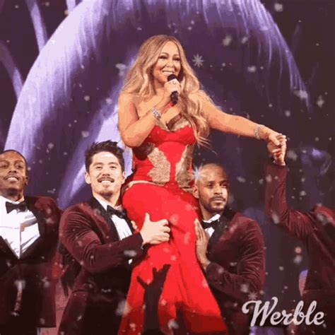 Mariah Carey Christmas GIF - MariahCarey Christmas Snow - Discover ...