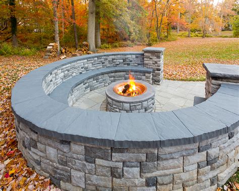 Walls Archives | Outdoor fire pit seating, Fire pit kit, Backyard fire