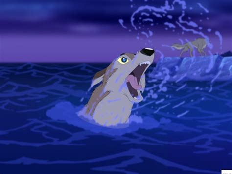 Balto 2: wolf quest: aleu gasps for air by aleugasp on DeviantArt