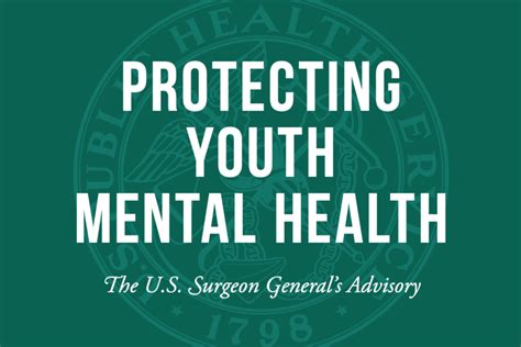 Protecting Youth Mental Health: The U.S. Surgeon General’s Advisory - CASSY