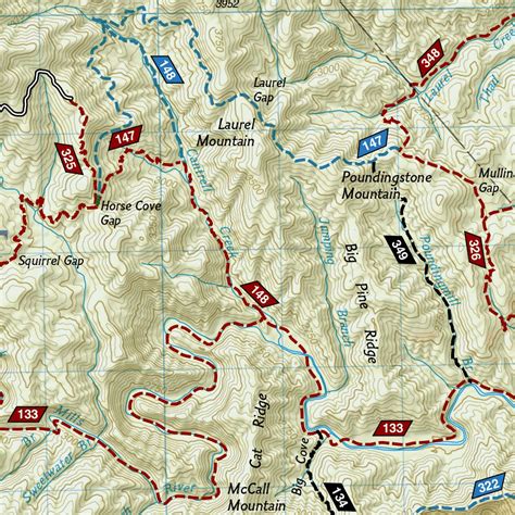 Pisgah National Forest Map