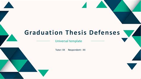 PPT of Green Graduation Thesis Defenses.pptx | WPS Free Templates