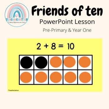 Friends of ten by teachnchat | Teachers Pay Teachers