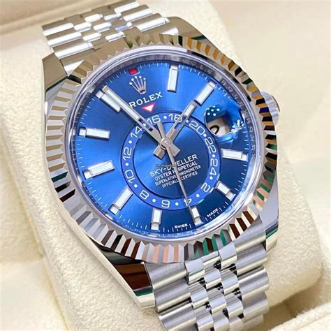 Rolex NEW 2023 Sky-Dweller BLUE Jubilee for $25,999 for sale from a ...