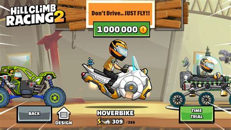 HILL CLIMB RACING 2 - NEW VEHICLE HOVERBIKE FULLY UPGRADED | GAMEPLAY - YouTube