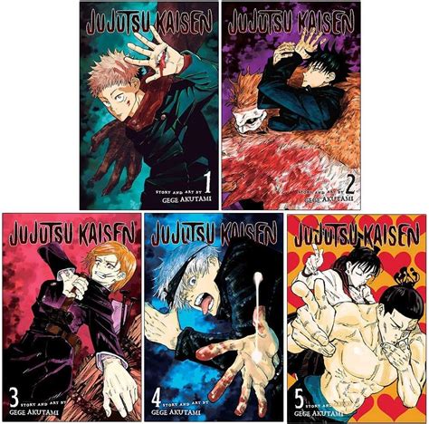 Jujutsu Kaisen Manga Set, Vol. 1-10, jjk manga - okgo.net