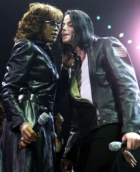 Michael Jackson, Whitney Houston had secret fling, claims bodyguard - Showbiz News - Digital Spy