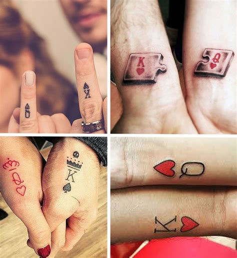 King And Queen Tattoos | Best Couple Tattoo Ideas