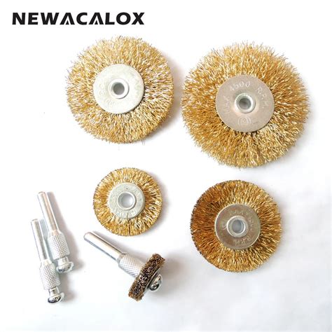 NEWACALOX 6pcs Polishing Wheel for Woodworking Buff Buffing Glazer Wood ...