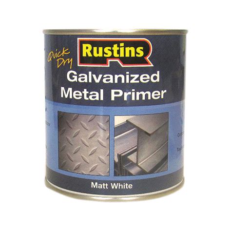 Rustins GALP250 Quick Dry Galvanized Metal Primer 250ml | Rapid Online