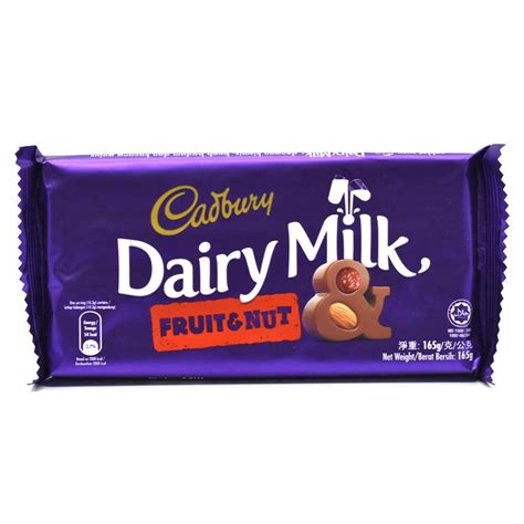 Buy Cadbury Dairy Milk Fruit & Nut - 165g Online @ ₹295 from ShopClues