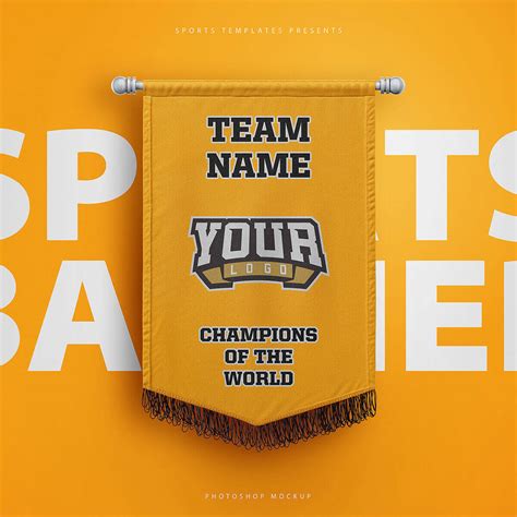 Sports Banners & Rafters Template Pack – Sports Templates