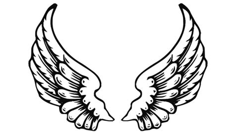 Phoenix Wings Drawing | Free download on ClipArtMag