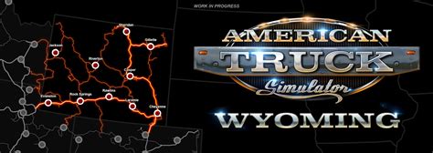 American Truck Simulator - Wyoming DLC full in-game map and Gameplay ...