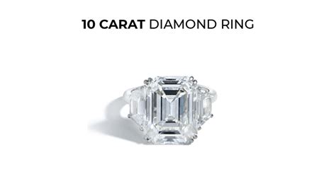 Stunning 10 Carat Diamond Ring that Set the Fashion Frenzy