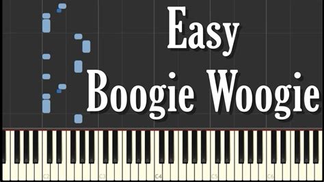 Easy Boogie Woogie Piano Tutorial - FREE SHEET MUSIC - Piano Understand