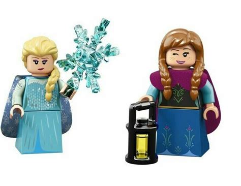 LEGO Disney Series 2 Minifigures ELSA & ANNA FROZEN SEALED packs ...