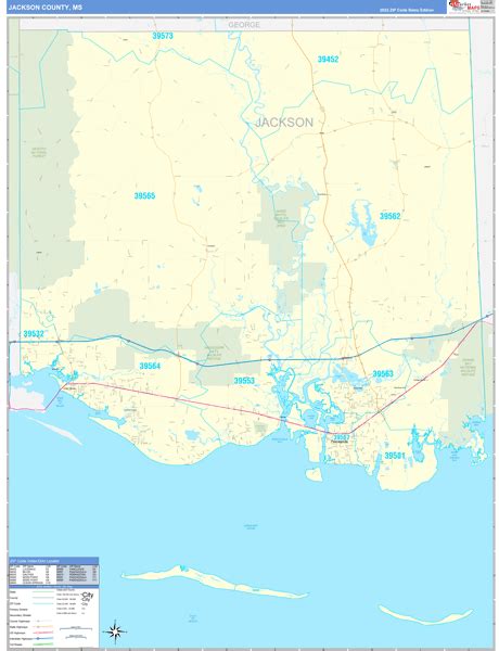 Maps of Jackson County Mississippi - marketmaps.com