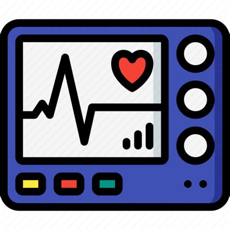 Care, heart, hospital, medical, monitor, patient, rate icon - Download ...