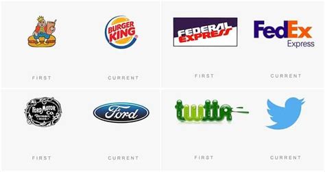 15 Interesting Old Vs New Images Showing Famous Logos - Part 2