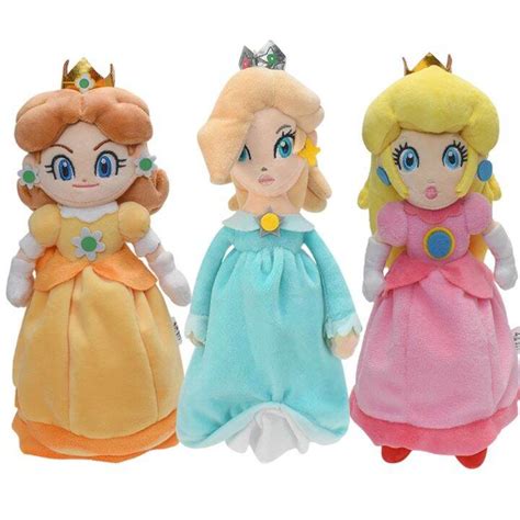 Super Bros Plush Princess Peach Daisy Rosalina Super Mario Princess ...