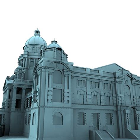 durban city hall 3d model