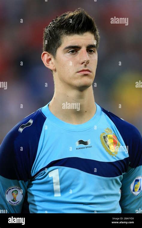 Thibaut Courtois, Belgium goalkeeper Stock Photo - Alamy