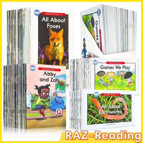 RAZ Reading Book Level Readers Reading Comprehension English Book for Kids English Learning ...