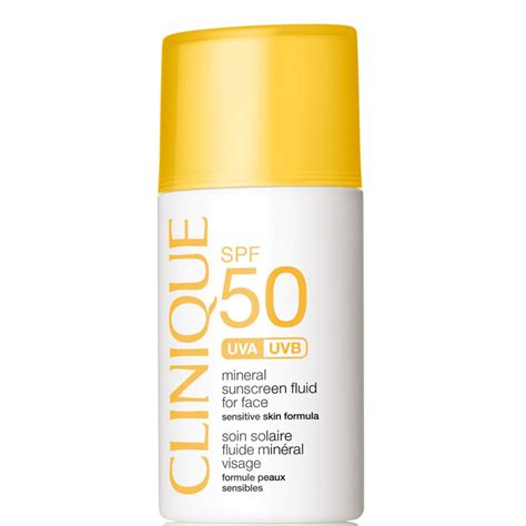 Clinique Mineral Sunscreen Fluid for Face SPF 50 | Skin Care | BeautyAlmanac