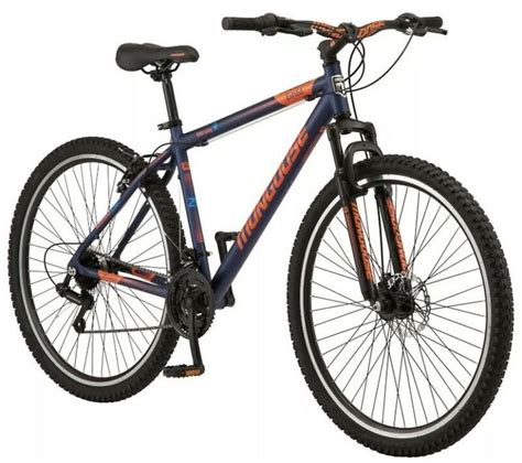 Mongoose Exhibit 29" in Men’s Mountain Bike BLUE NEW IN BOX ASSEMBLY ...