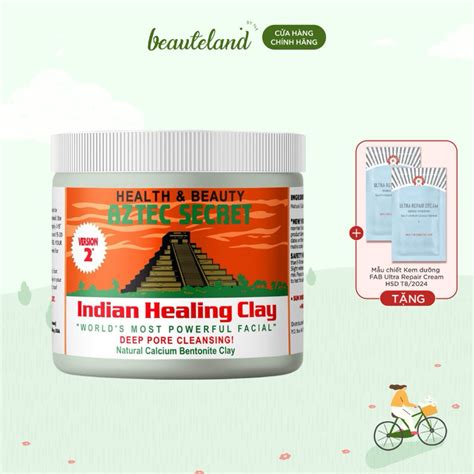 [Bản mới] Mặt nạ đất sét Aztec Secret Indian Healing Clay 454gr | Shopee Việt Nam