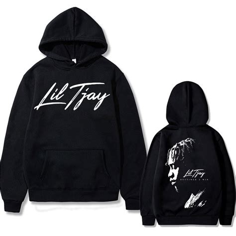 Rapper Lil Tjay Hoodie Sweatshirt Men Women Fashion Oversized Hip Hop ...