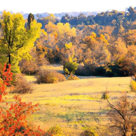 Autumn Countryside Landscape · Creative Fabrica