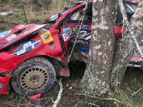 Alexander recovering from massive crash | :: Brian Green Property Group New Zealand Rally ...