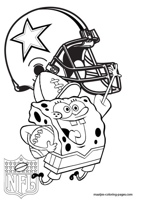 Dallas Cowboys Coloring Pages For Kids - Coloring Home