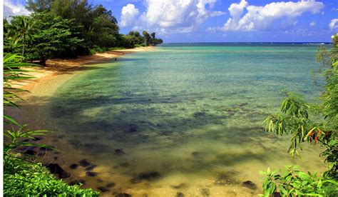 Hanalei Bay Beach Kauai cool wallpapers,Hawaii | Wallpaper view