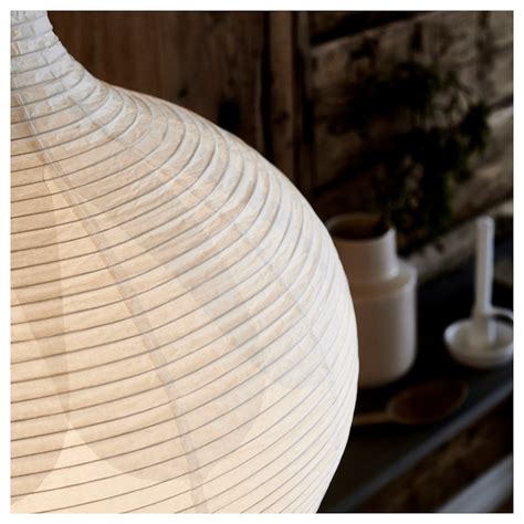 RISBYN onion shape, white, Pendant lamp shade, 57 cm - IKEA