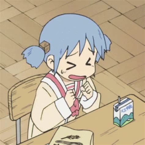 Anime Nichijou GIF - Anime Nichijou Shake Head - Discover & Share GIFs