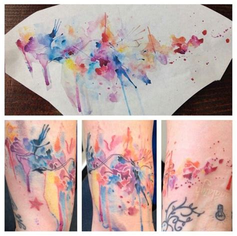 Paint splatter tattoo | Splatter tattoo, Paint splatter tattoo ...