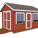 10×16 Shed Plans | MyOutdoorPlans