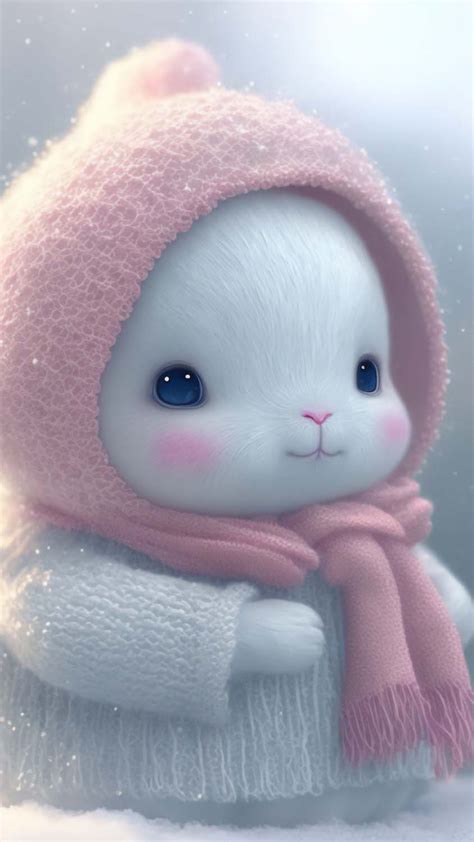 Cute Bunny IPhone Wallpaper HD IPhone Wallpapers Wallpaper Download ...