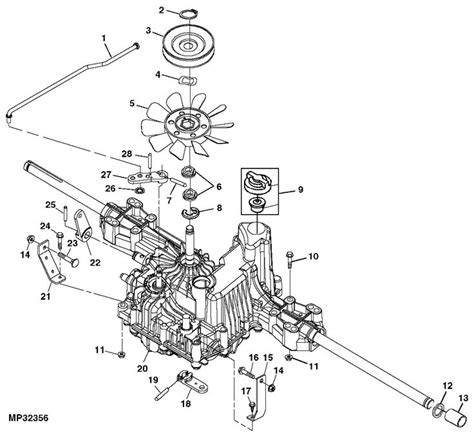 john deere d110 parts diagram